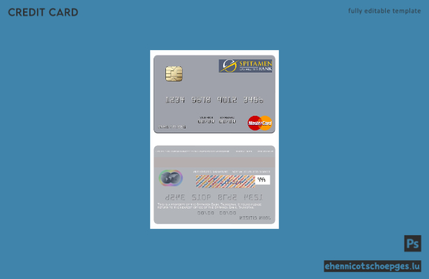 Beispielvorschau der Mastercard der Tadschikischen Spitamen Bank